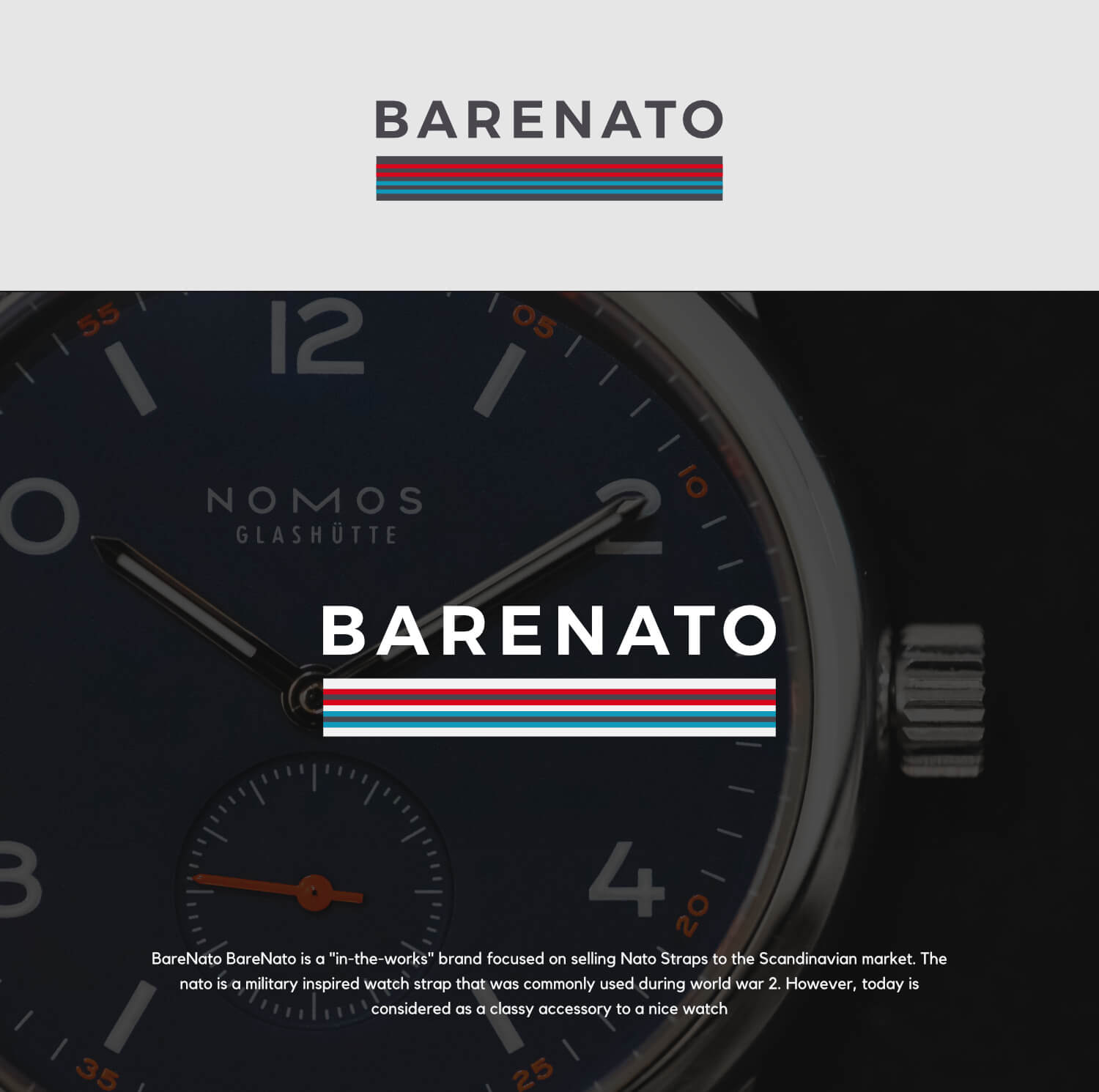 BareNato logo design & Branding