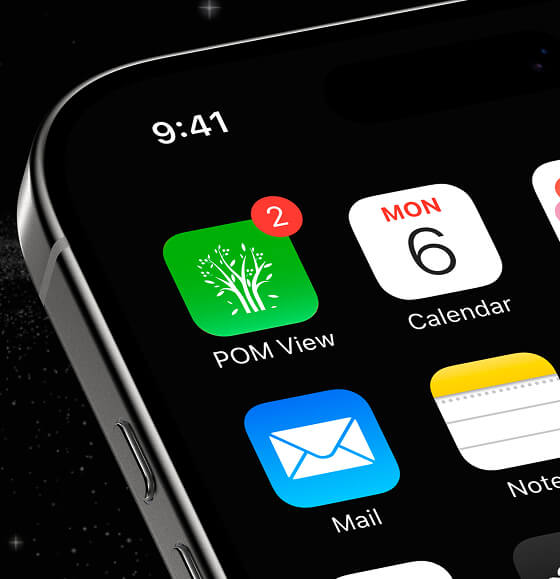 POM View App view